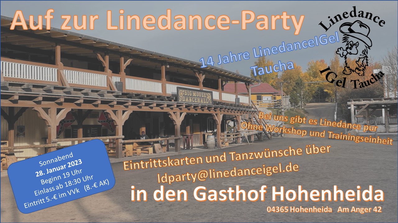 Flyer Linedance 14.Geb